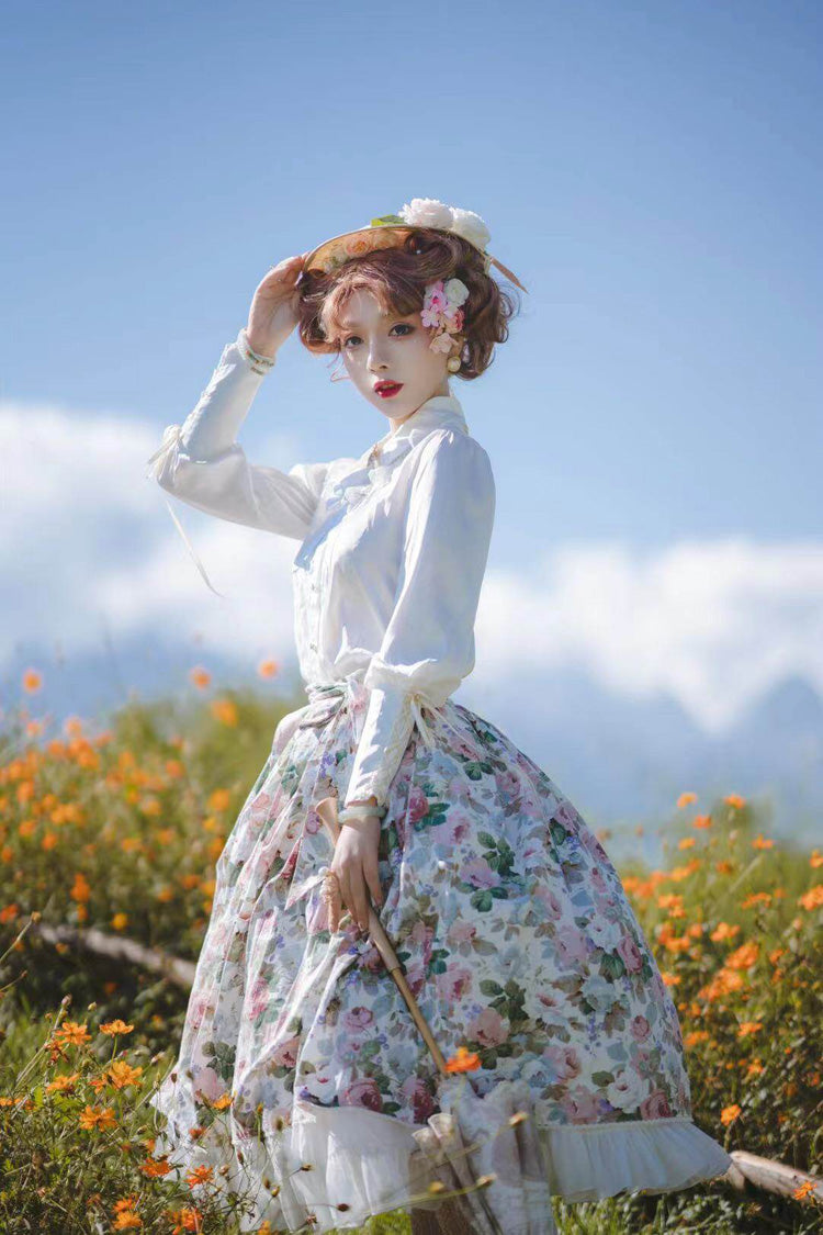 Afternoon Tea - Sweet Lolita Skirt & Blouse - image 6