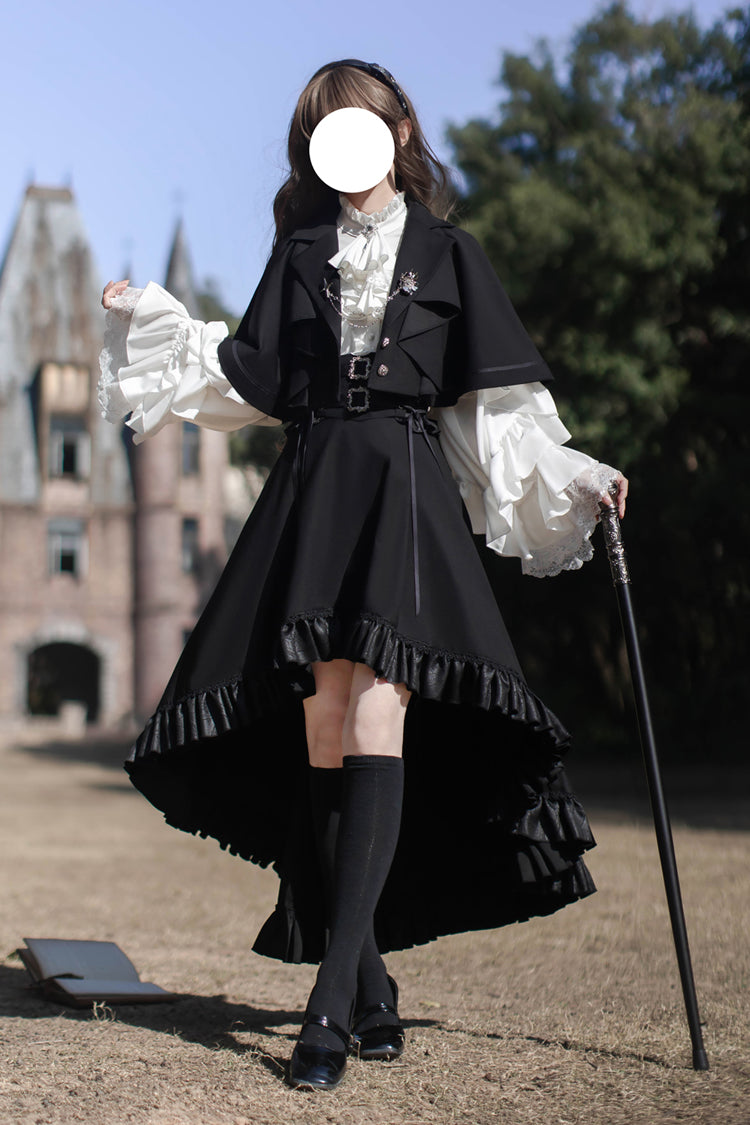 Black Day and Night Song Ouji Gothic Lolita Skirt and Blouse - image 14