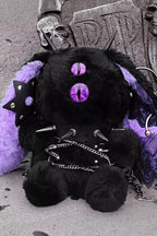 Demon Bunny One-Eyed Doll - Chain-Decorated Gothic Lolita Crossbody Bag - image 5