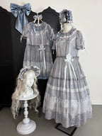 Moonlit Sea Realm - Classic Lolita OP, JSK and Accessories Collection - image 2