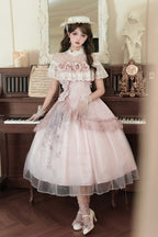 Rose Poems Sweet Elegant Lolita Dress, Skirt and Necklace Set - image 5