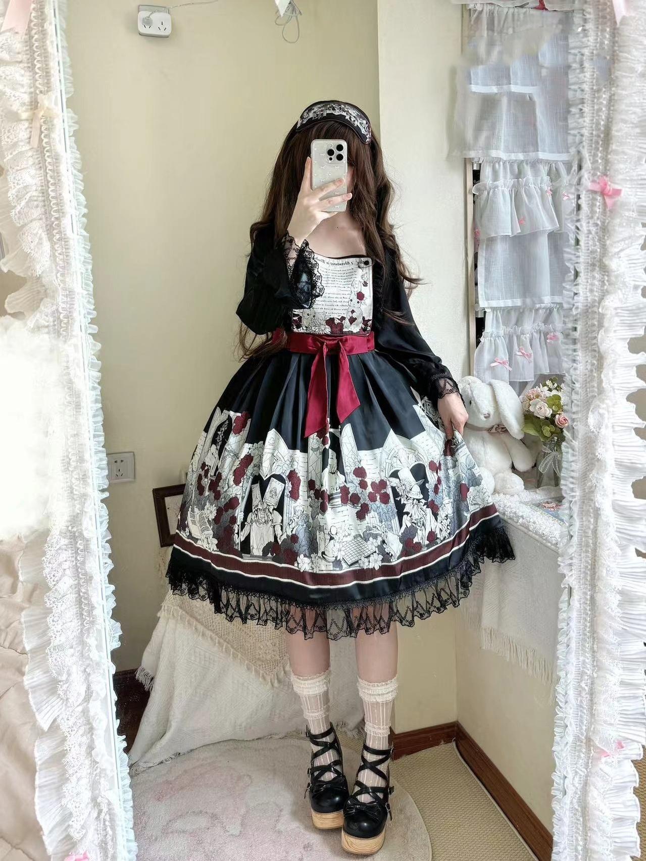 Alice - Kawaii Lolita Dress OP Dress Sleepwear - image 21
