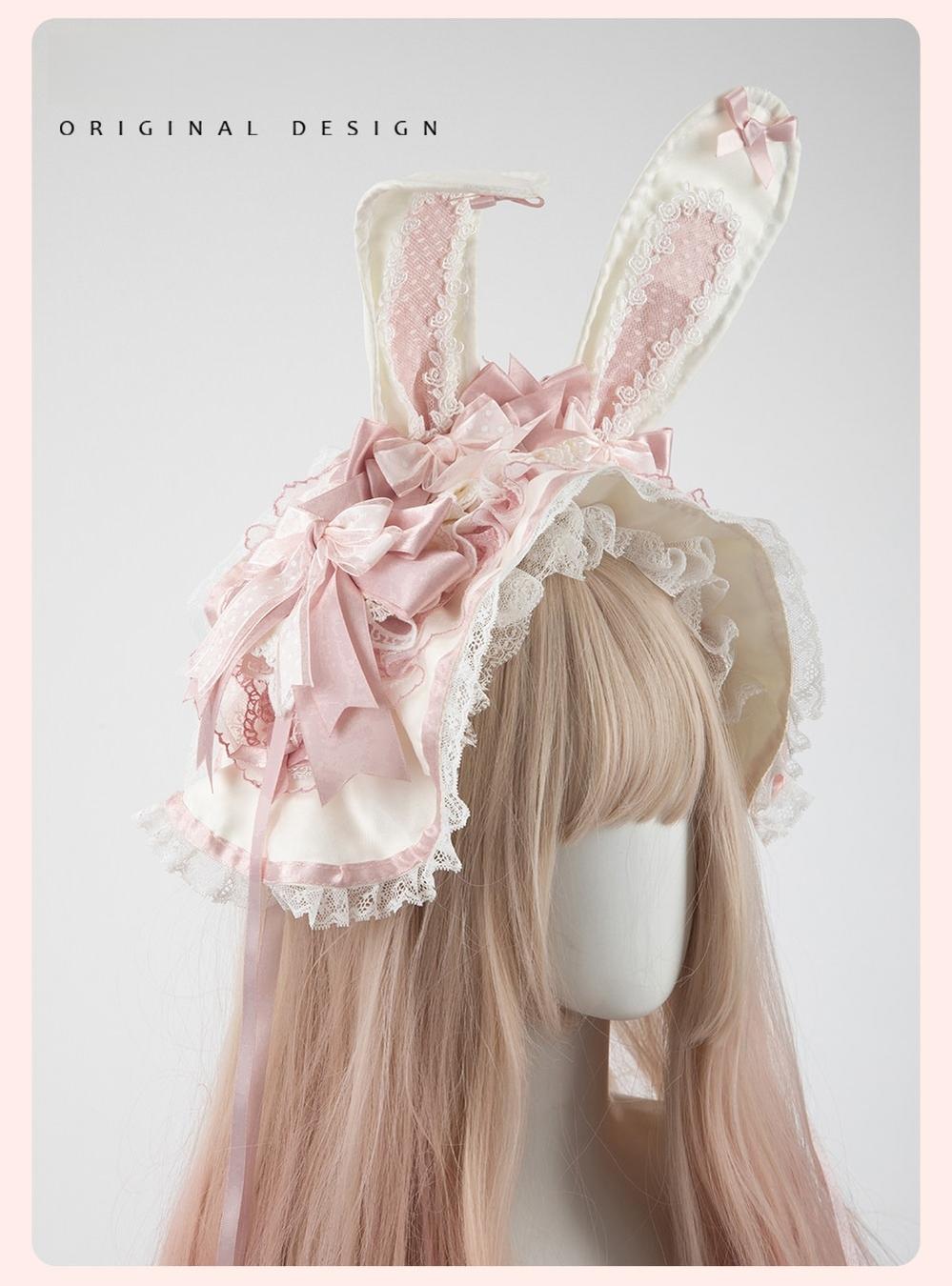Sweet Bunny Ear Lolita Headdress Collection - image 1