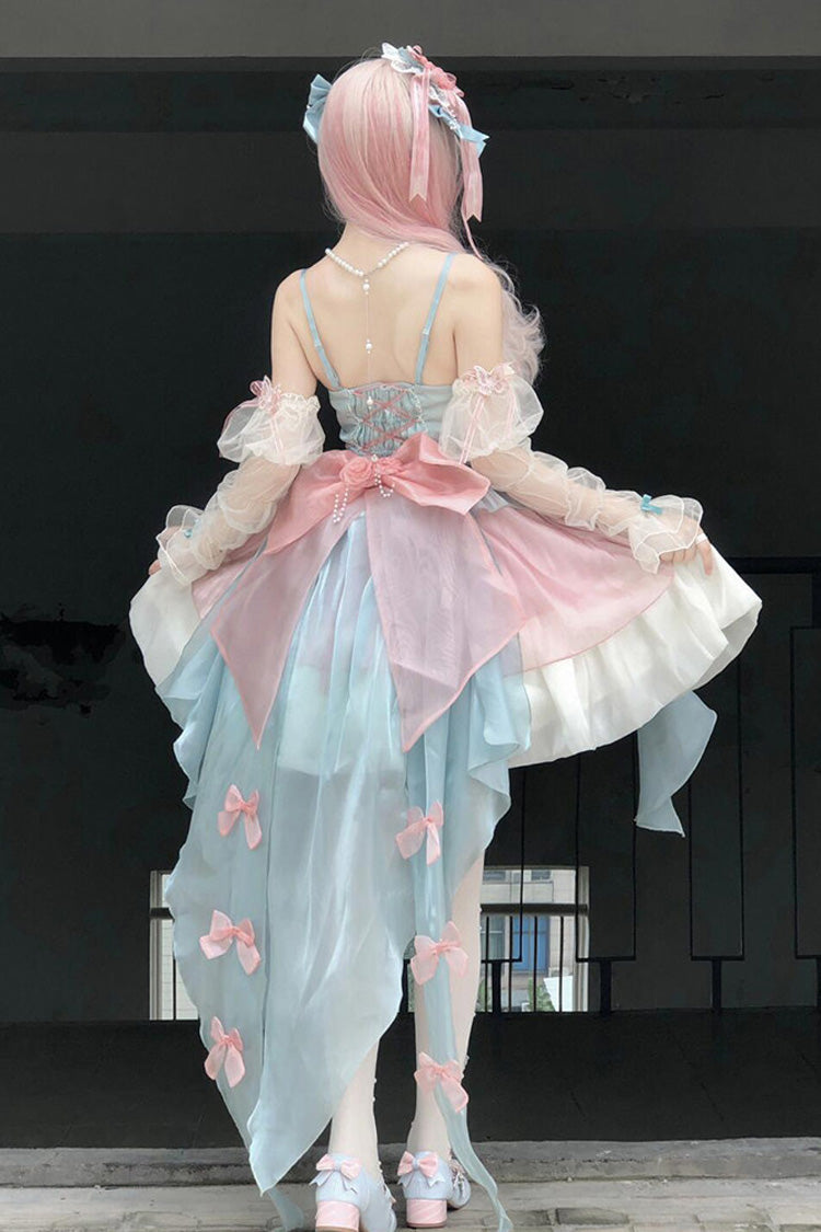 Camellia Covenant - Sweet Lolita Halterneck JSK Dress - image 10