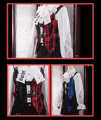 Kalila - Punk Lolita Dress Set Plaid Shorts Set - image 15