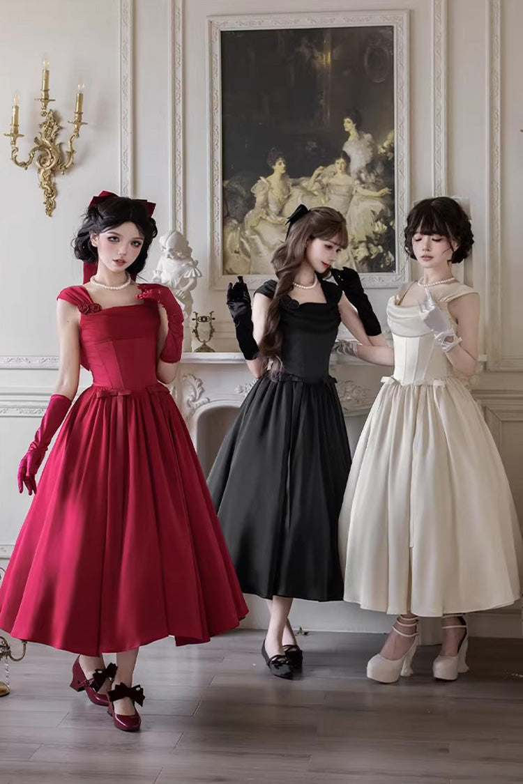 With Love - Gothic Elegant Lolita JSK Dress Set - image 4