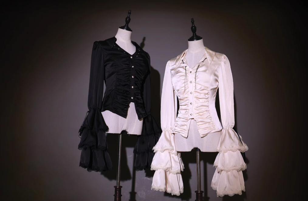 Reborn Ancient God Gothic Lolita Shirt and Skirt Set - image 28