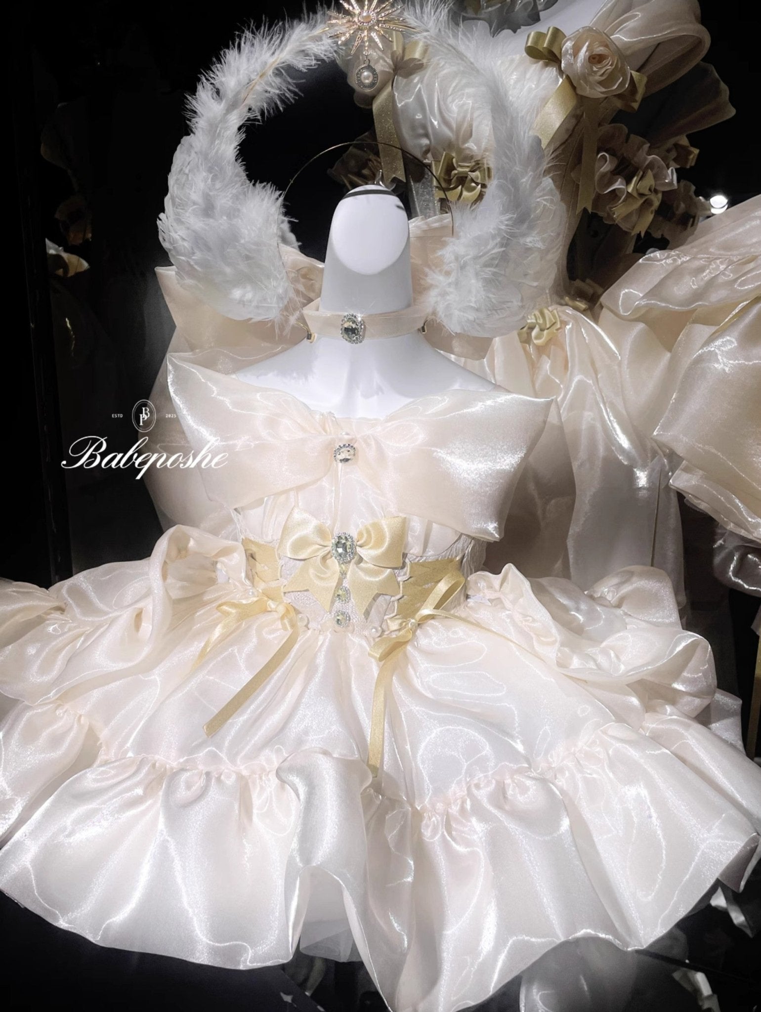 POSHEPOSE - Proxima Gold Coronation Princess Dress - POSHEPOSE image 3