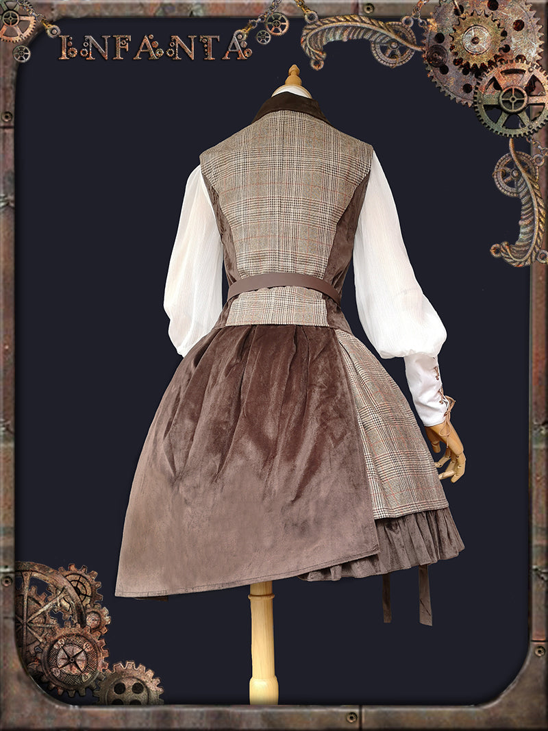The Spirit of the Adventurer - Punk Lolita SK and Vest - image 8