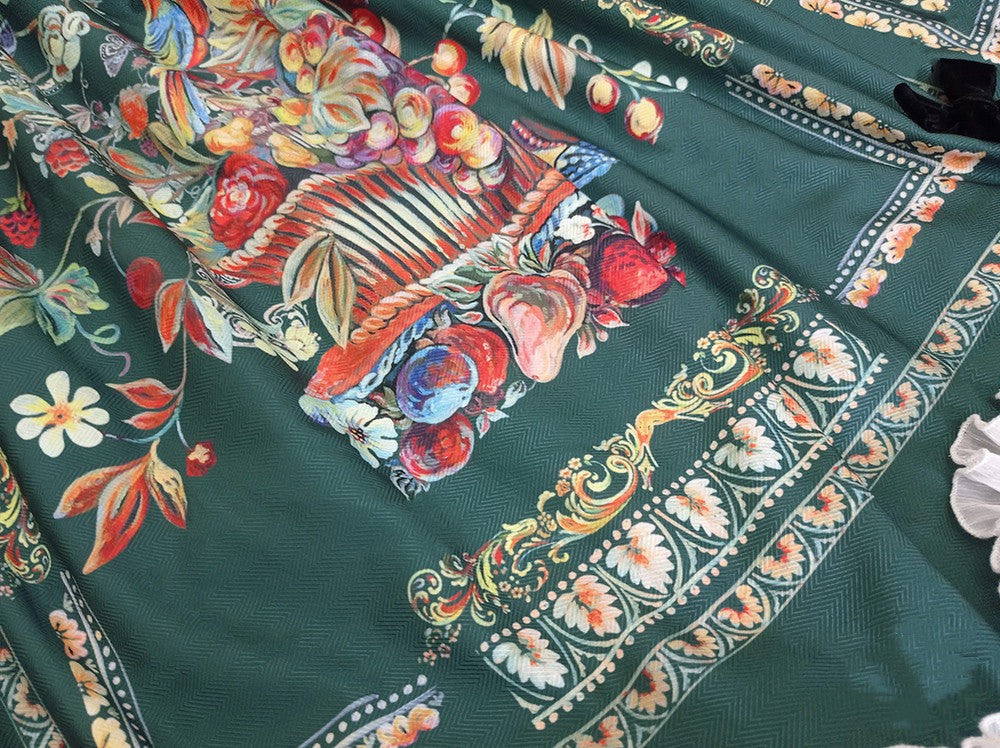 Rich Hymn - Lolita Bavarian Long Velvet JSK - image 47