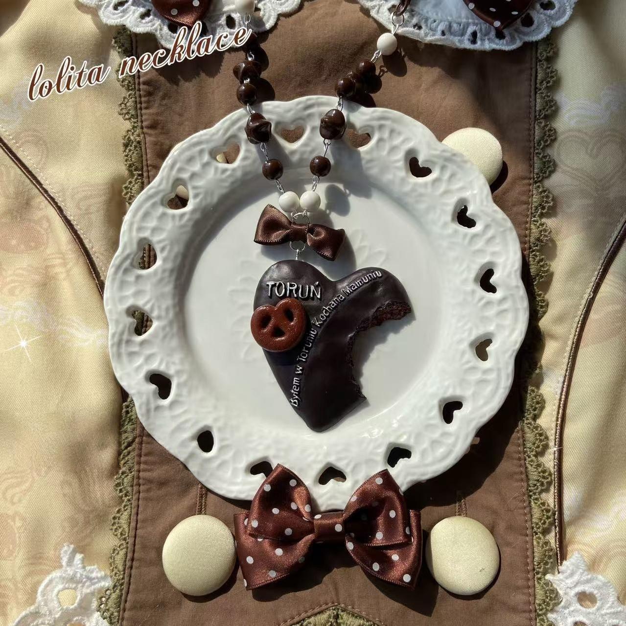 Kawaii Handmade Resin Lolita Necklace - image 7