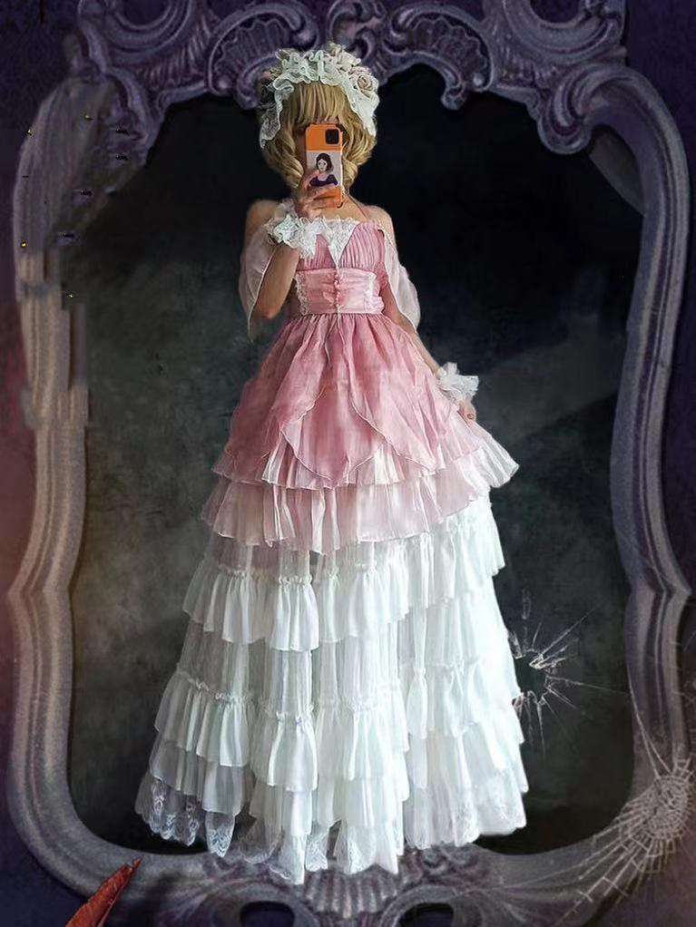 Wedding Lolita Extended Princess Petticoat Skirt - image 10