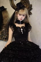 Ballad of Feathers Gothic Lolita JSK Dress - image 4
