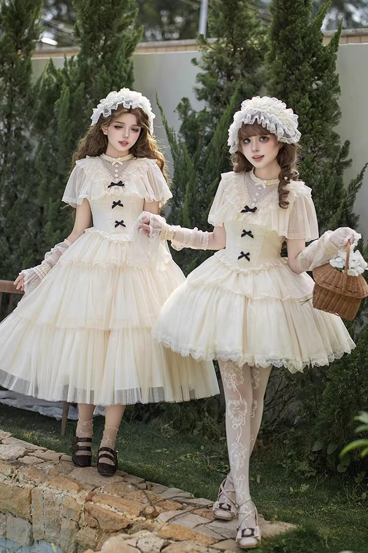 The Oath of White Mist - Sweet Lolita Dress, Short and Long Versions - image 7