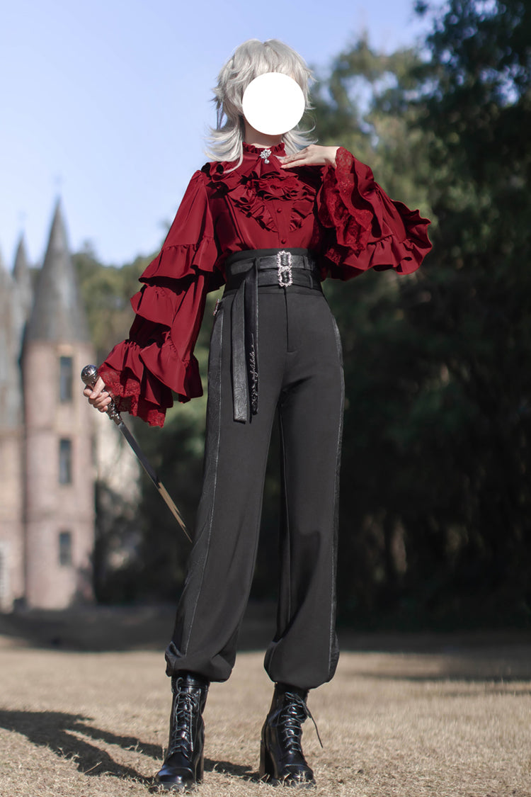 Black Day and Night Song Ouji Gothic Lolita Skirt and Blouse - image 19