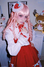 Miss Peculiar Strawberry Sweet Lolita Dress Two Colors - image 20