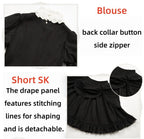 Fog City Time Difference - Classic Lolita SK & Blouse Suit - image 7