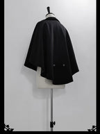 Rabbit Feather - Black Ouji Lolita Vest Shorts Suit Prince Cloak Set - image 28