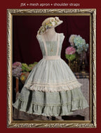 Nocturne Reminiscence - Elegant Lolita JSK Dress Multi-Wear Apron Dress Set - image 42
