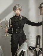 Holy Academy Gothic Prince Lolita Skirt Set - image 49