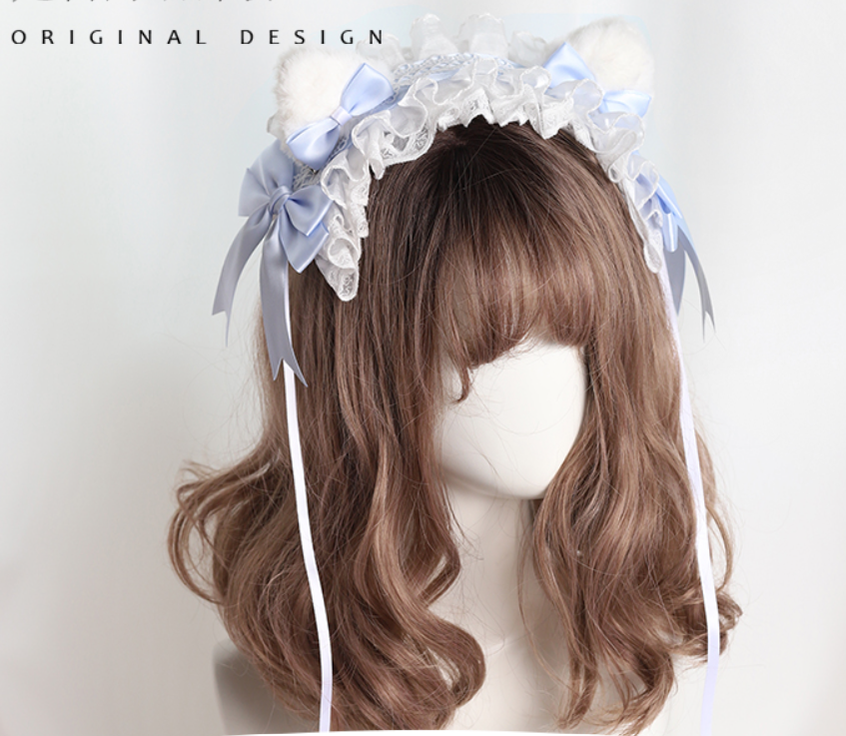 Their Past Decorations Cat Ear Sweet Lolita Hairband - image 11