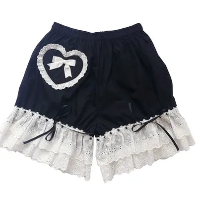 Cotton Lolita Bloomers Lace Home Shorts - image 5