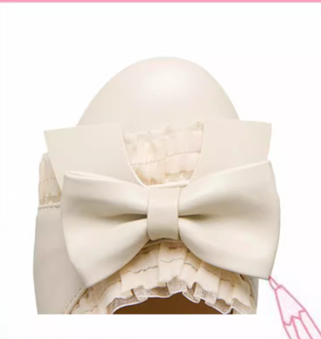 Sweet Lolita Round Toe Chunky Heel Shoes - image 13