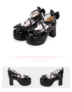 Sweet Lolita Heels Shoes Princess Tea Party Low Cut Shoes - image 25