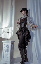 Dragon Bone Cemetery - Gothic Lolita Long Sleeve Blouse - image 39
