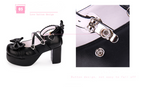 Sweet Lolita Heels Shoes Princess Tea Party Low Cut Shoes - image 10