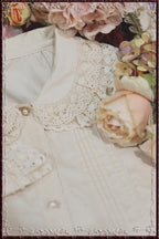 Cotton Retro Lace Lolita Blouse - image 10