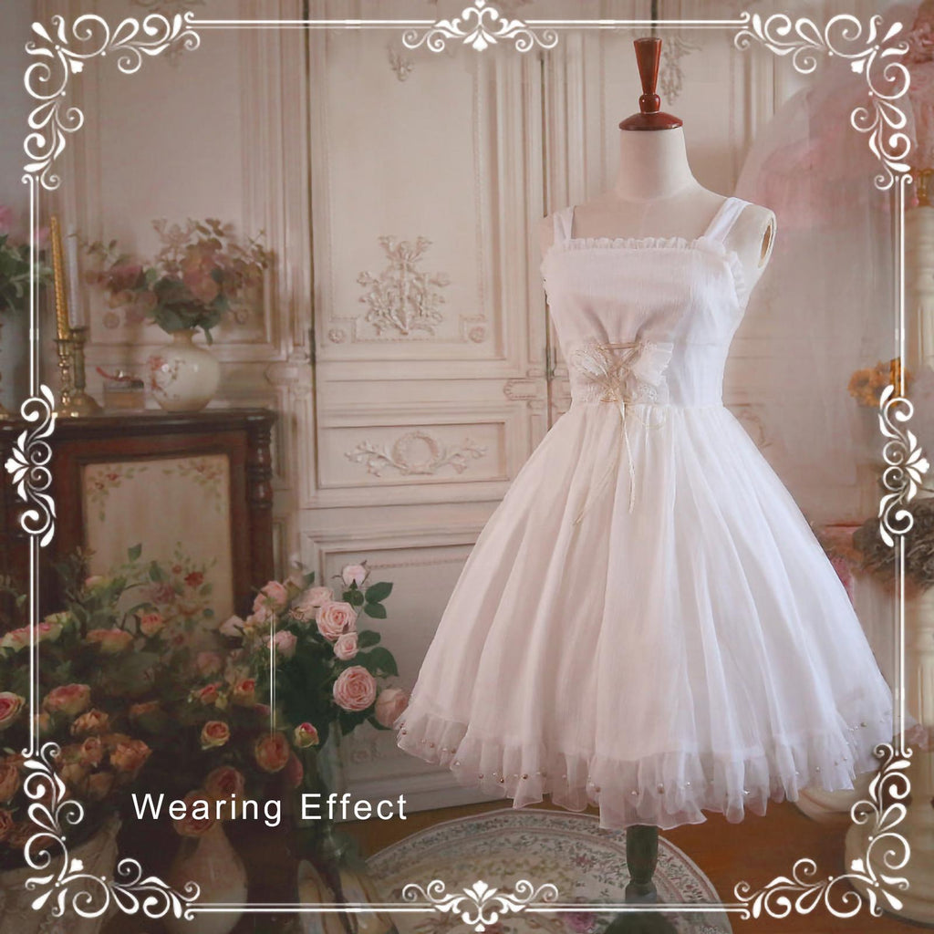 Dailywear A-Line Lolita Petticoat, 18" (45cm), Cotton Lining - image 2