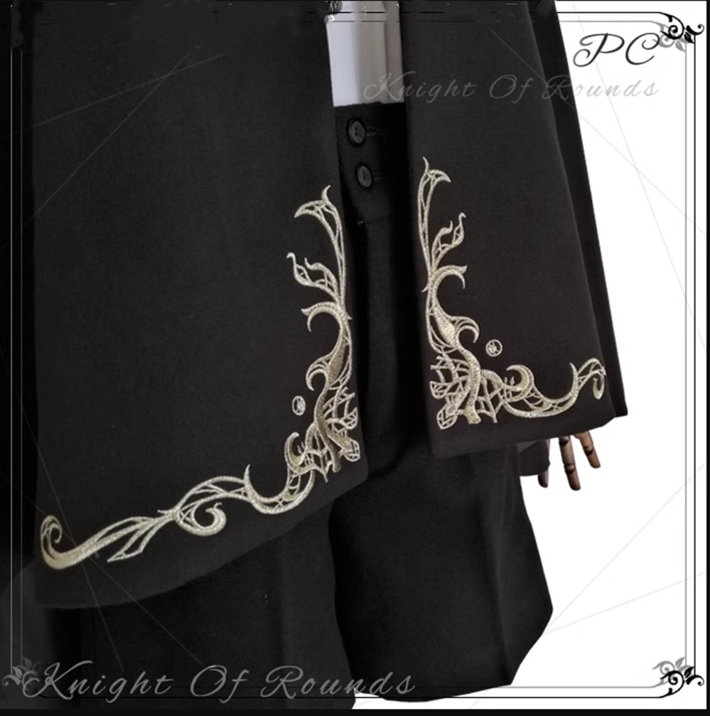 Princess Chronicles Medieval Embroidered Ouji Cape - image 10