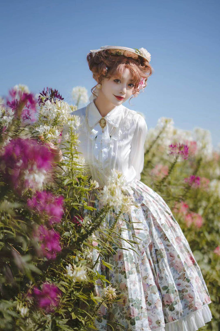 Afternoon Tea - Sweet Lolita Skirt & Blouse - image 8