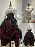 Eternal Taboo - Gothic Lolita Dress with Princess Sleeve Shirt - image 24