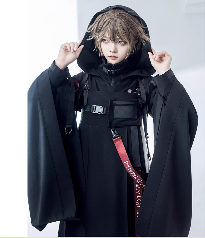 Nameless Blade - Waste Soil Black Coat Set - image 5