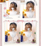 Kawaii Short Curly Lolita Wig with Bangs - image 5