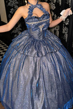 Paris-Inspired - Sleeveless Glitter Series Ruffled Cut-Out Bow Sweet Lolita Skirt Set - image 8