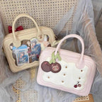 Kawaii Lolita Bag Cherry Biscuit Shoulder Crossbody Handbag - image 4