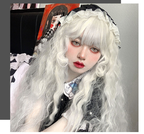 White Moonlight - Long Curly Lolita Wig - image 16