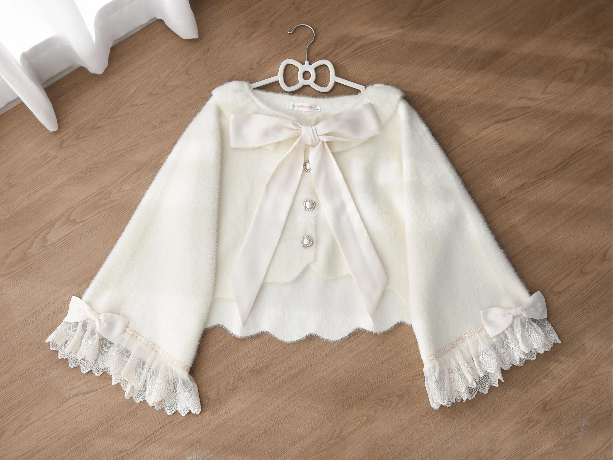 Qian's Letter - Sweet Lolita Winter Cardigan Sweater - image 31