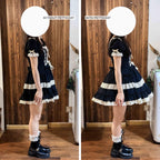 Noloria - Medium-High Volume Lolita White Puffy Petticoat, 17.7" (45 CM) - image 6