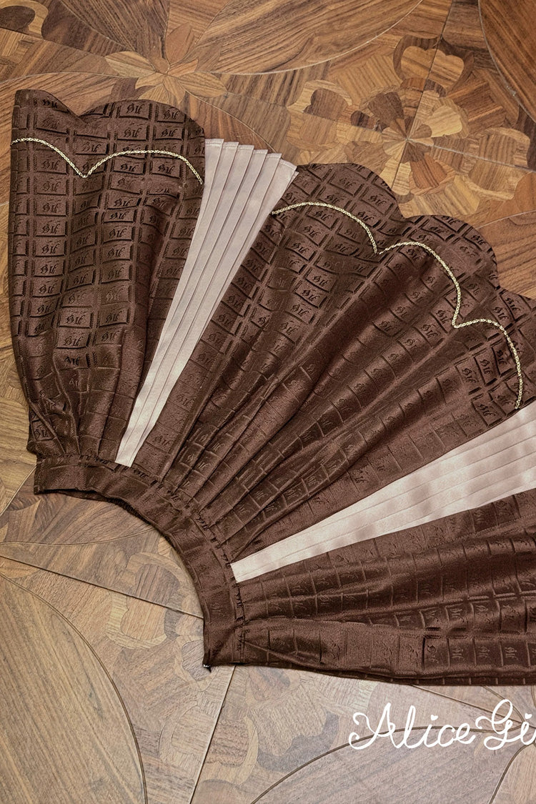 Teddy Chocolate Bar Classic Lolita JSK, Skirt and Coat Collection - image 15