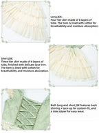 Lily of the Valley Whisper - Embroidered Classic Lolita Corset JSK Dress - image 5