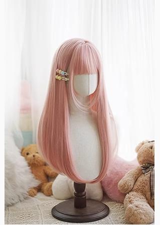 Daily Lolita Wig Matte Color Long Wigs - image 5