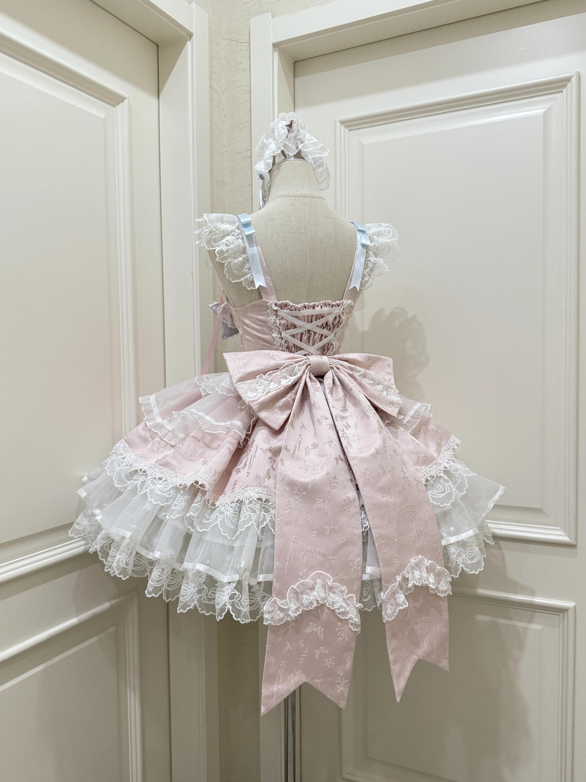 Fleeting Isle - Sweet Lolita Ballet Style JSK Dress - image 8