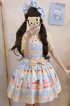 Cream Party Sweet Lolita JSK Dress in Three Colors - image 1