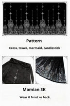 Raven's Night Song Oriental Gothic Lolita Dress Set - image 14