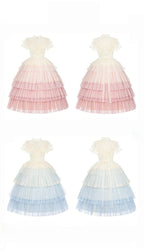 True Vow Embroidered Classic Lolita Dress with Layered Gradient Hem and Accessories - image 19