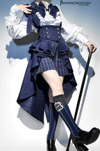 Rabbit Theater Ouji High-Low Girdle in Blue - image 13